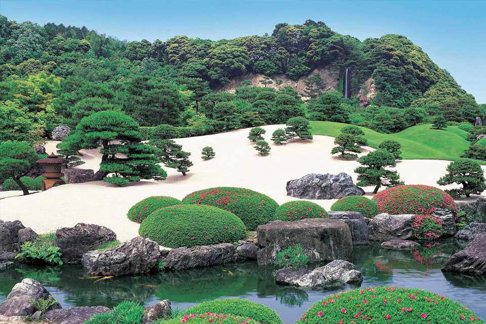 足立美術館白砂青松庭